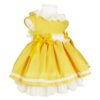 Belcoquet Diana vestido vuelo amarillo primavera verano niña