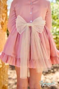 Belcoquet Rapunzel vestido vuelo rosa 02